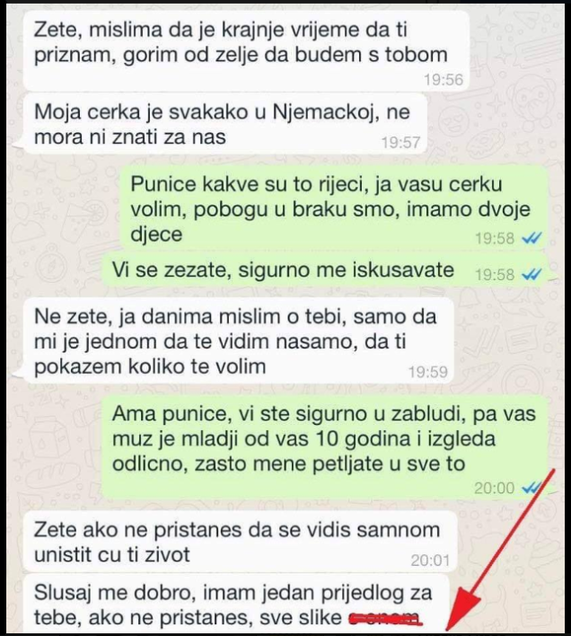 SINOĆ MI SE JAVILA PUNICA I REKLA DA JE ZALJUBLJENA U MENE: Rekao sam joj da to nije moguće, a onda me počela UCJENJIVATI OVIM SLIKAMA, SKORO SAM POLUDIO!