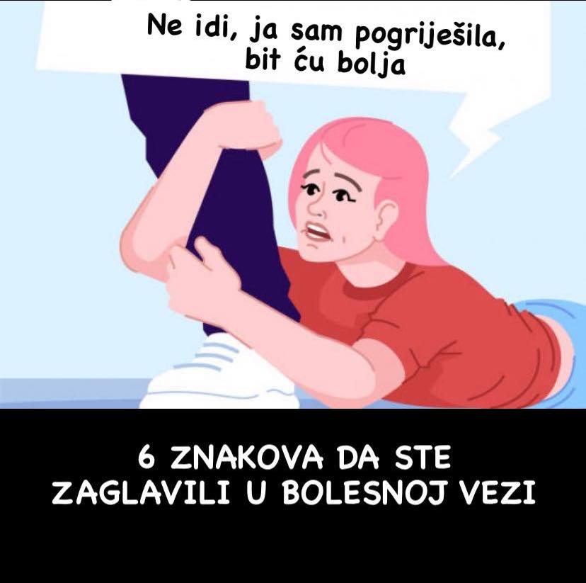 6 ZNAKOVA DA STE ZAGLAVILI U BOLESNOJ VEZI: Bježite od njega glavom bez obzira, OVO JE ZNAK DA JE KRAJ