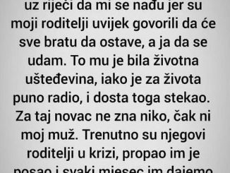 “Deda mi je dao oko 50.000 eura”