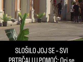 SLOŠILO JOJ SE – SVI PRTRČALI U POMOĆ:  Ori se imanje, ona ne dolazi sebi