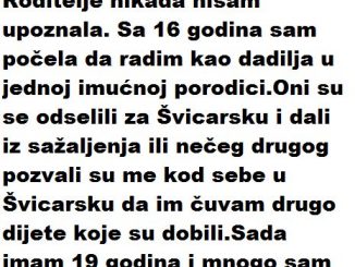 SIROČE SAM KOJE SU ODHRANILI BABA I DEDA. RODITELJE NIKADA NISAM UPOZNALA….