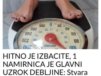 HITNO JE IZBACITE, 1 NAMIRNICA JE GLAVNI UZROK DEBLJINE: Stvara masnoću na stomaku i ugrožava zdravlj