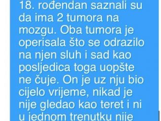 Jedan od poznanika je u vezi sa djevojkom koja traje od 1. razreda srednje škole”