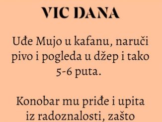 VIC: Mujo u kafani