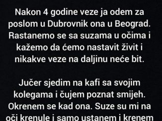 “2000. godina. Nas dvoje zaljubljeni, živimo u Zagrebu”