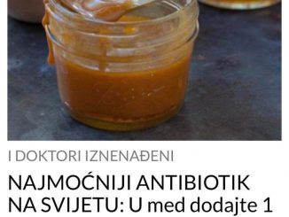 NAJMOĆNIJI ANTIBIOTIK NA SVIJETU:  U med dodajte 1 začin, liječi sve upale i viruse