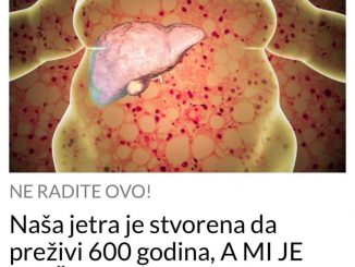 Naša jetra je stvorena da preživi 600 godina, A MI JE UNIŠTIMO ZA SAMO 60:  EVO KAKO, svi pravimo istu grešku