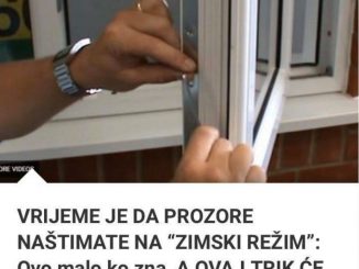 Vrijeme je da prozore naštimate na “zimski režim”: Ovo malo ko zna, a ovaj trik će vam smanjiti račune i biće duplo toplije u kućI