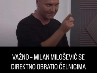 VAŽNO – MILAN MILOŠEVIĆ SE DIREKTNO OBRATIO ČELNICIMA PINK-a TOKOM PROGRAMA:  “…dok sam ži