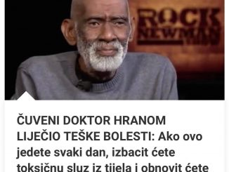 ČUVENI D0KTOR HRANOM LIJEČIO TEŠKE BOLESTI:  Ako Ovo Jedete Svaki Dan, Izbacit Ćete Toksičnu Sluz Iz Tijela I Obnovit Ćete Ćelije