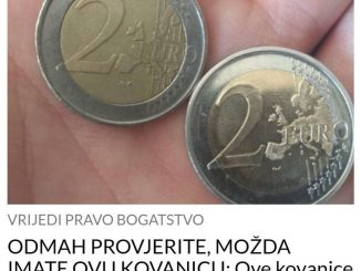 ODMAH PROVJERITE, MOŽDA IMATE OVU KOVANICU:  Ove kovanice od 2 eura vrijede puno više