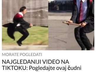 NAJGLEDANIJI VIDEO NA TIKTOKU:  Pogledajte ovaj čudni video koji ima čak 2.2 milijarde pregled