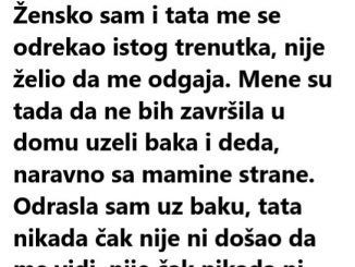 “Moja mama je izgubila život u bolnici dok me rađala…