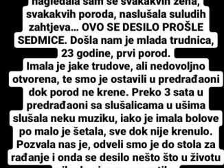 “Babica sam u porodilištu već 20 godina