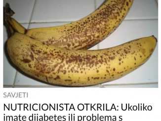 NUTRICIONISTA OTKRILA:  Ukoliko imate dijabetes